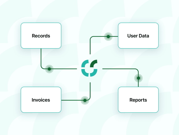 Process data with cloud accounting software